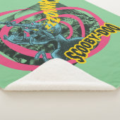 Scooby-Doo Zoinks Punk Gitaargrafiek Sherpa Deken (3/4)