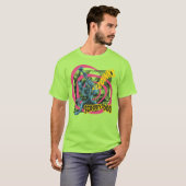 Scooby-Doo Zoinks Punk Gitaargrafiek T-shirt (Voorkant volledig)
