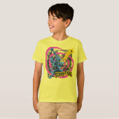 Scooby-Doo Zoinks Punk Gitaargrafiek T-shirt (Voorkant volledig)