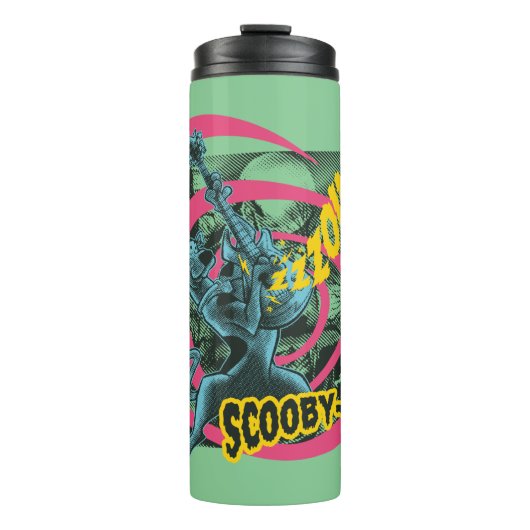 Scooby-Doo Zoinks Punk Gitaargrafiek Thermosbeker (Voorkant)