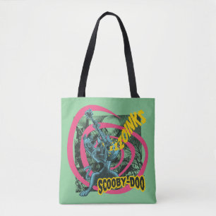 Scooby-Doo Zoinks Punk Gitaargrafiek Tote Bag
