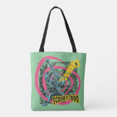 Scooby-Doo Zoinks Punk Gitaargrafiek Tote Bag (Achterkant)