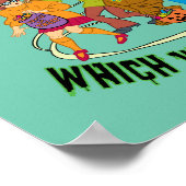 Scooby-Doo Zoinks Which Way for More Candy? Poster (Hoek)