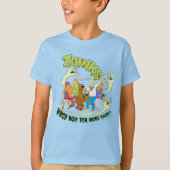 Scooby-Doo Zoinks Which Way for More Candy? T-shirt (Voorkant)