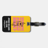 Scooby-Doo |Zou je het doen voor een scootersnack? Bagagelabel (Achterkant horizontaal)