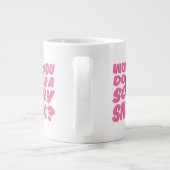 Scooby-Doo |Zou je het doen voor een scootersnack? Grote Koffiekop (Achterkant)