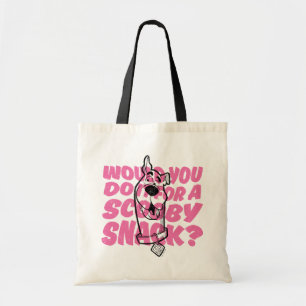Scooby-Doo Zou je het doen voor een scootersnack? Tote Bag