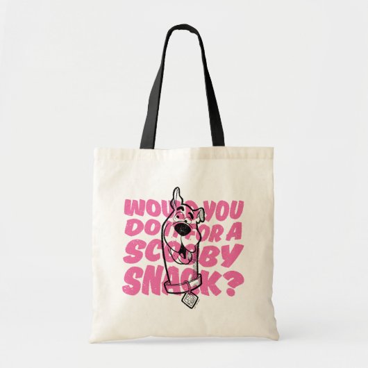 Scooby-Doo |Zou je het doen voor een scootersnack? Tote Bag (Voorkant)