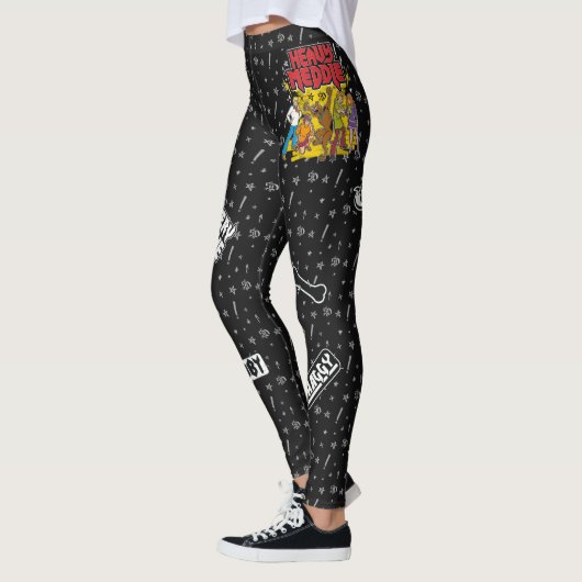 Scooby-Doo | "Zware medaille" Grafisch Leggings (Links)