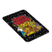 Scooby-Doo | "Zware medaille" Grafisch Magneet (Rechterzijde)