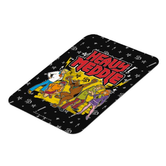 Scooby-Doo | "Zware medaille" Grafisch Magneet (Linkerzijde)