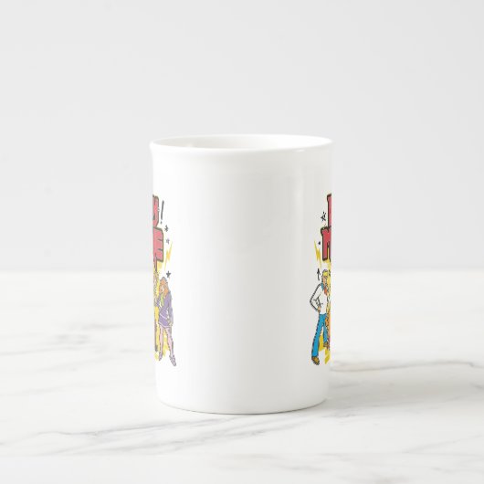 Scooby-Doo | "Zware medaille" Grafisch Porselein Kop (Voorkant)