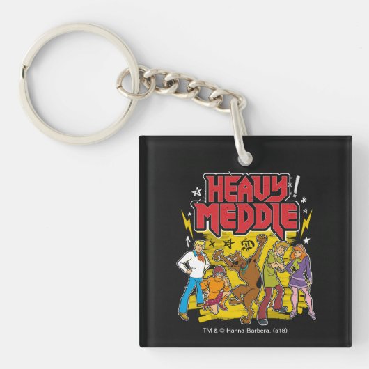 Scooby-Doo | "Zware medaille" Grafisch Sleutelhanger (Voorkant)