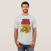 Scooby-Doo | "Zware medaille" Grafisch T-shirt (Voorkant volledig)