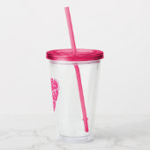 Scooby Dooby Doo Heart Acryl Drinkbeker (Links)