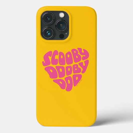 Scooby Dooby Doo Heart Case-Mate iPhone Case (Achterkant)