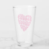 Scooby Dooby Doo Heart Glas (Achterkant)
