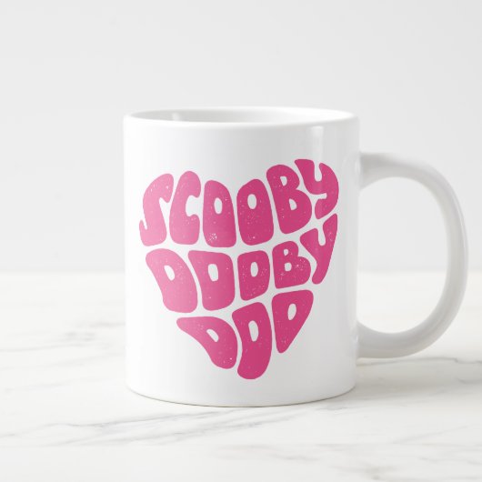 Scooby Dooby Doo Heart Grote Koffiekop (Rechts)