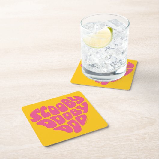 Scooby Dooby Doo Heart Kartonnen Onderzetters (Insitu)