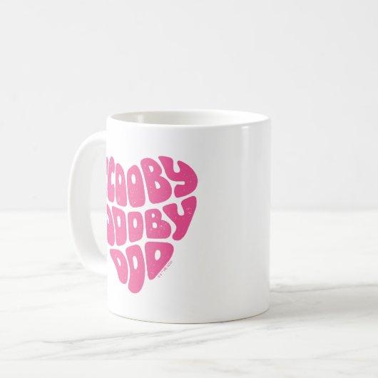 Scooby Dooby Doo Heart Koffiemok (Voorkant links)