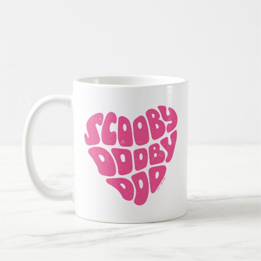 Scooby Dooby Doo Heart Koffiemok (Links)