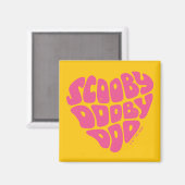 Scooby Dooby Doo Heart Magneet (Voorkant / Achterkant)