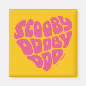 Scooby Dooby Doo Heart Magneet (Voorkant)