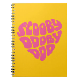 Scooby Dooby Doo Heart Notitieboek