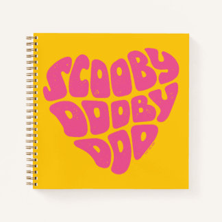 Scooby Dooby Doo Heart Notitieboek