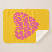 Scooby Dooby Doo Heart Sherpa Deken (Voorkant (horizontaal))