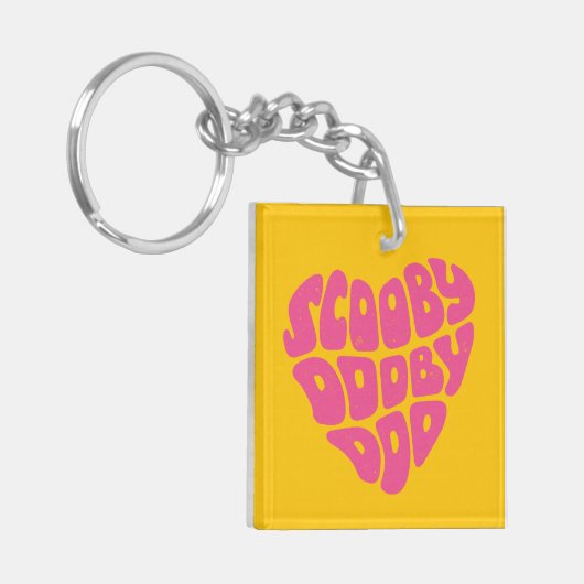 Scooby Dooby Doo Heart Sleutelhanger (Voorkant Links)