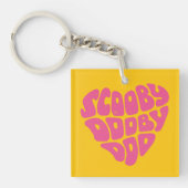 Scooby Dooby Doo Heart Sleutelhanger (Voorkant)