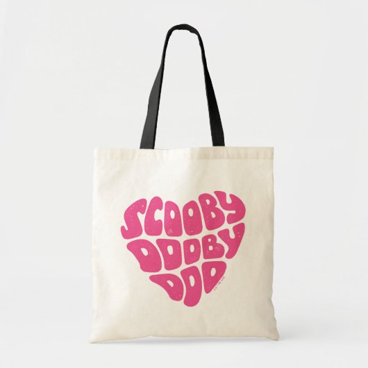 Scooby Dooby Doo Heart Tote Bag (Voorkant)
