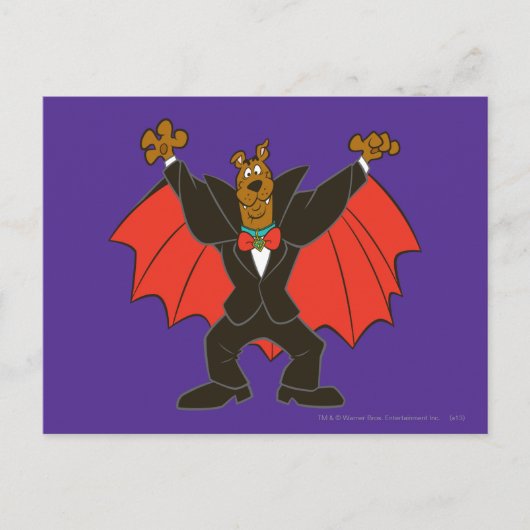 Scooby Dracula Briefkaart (Voorkant)