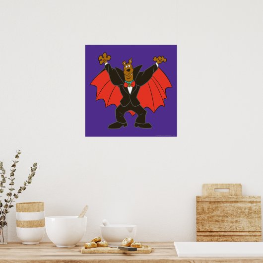Scooby Dracula Poster (Keuken)