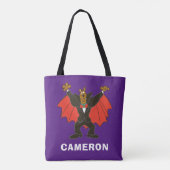Scooby Dracula Tote Bag (Achterkant)