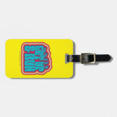 Scooby en Gang "Opstaan & uitvoeren" grafisch Bagagelabel (Voorkant horizontaal)