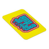 Scooby en Gang "Opstaan & uitvoeren" grafisch Magneet (Rechterzijde)