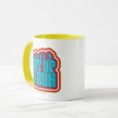 Scooby en Gang "Opstaan & uitvoeren" grafisch Mok (Voorkant links)