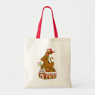 Scooby en Gingerbrood House Tote Bag