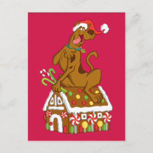 Scooby & Gingerbread House Briefkaart