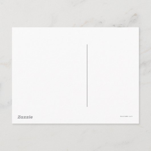 Scooby in Wreath Feestdagenkaart (Achterkant)