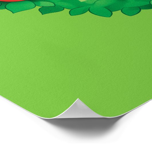 Scooby in Wreath Poster (Hoek)