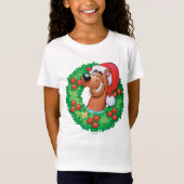 Scooby in Wreath T-shirt (Voorkant)