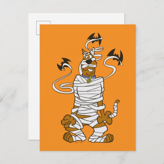 Scooby Mummy Briefkaart (Voorkant / Achterkant)
