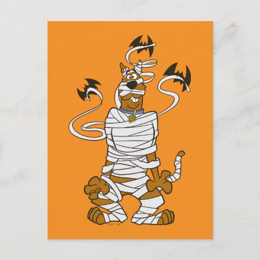 Scooby Mummy Briefkaart (Voorkant)