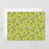 Scooby Snacks Galore Checker Pattern Briefkaart (Voorkant / Achterkant)