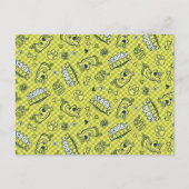 Scooby Snacks Galore Checker Pattern Briefkaart (Voorkant)