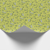 Scooby Snacks Galore Checker Pattern Cadeaupapier (Hoek)