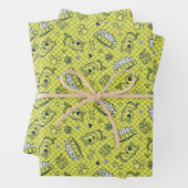 Scooby Snacks Galore Checker Pattern Inpakpapier Vel (In situ)